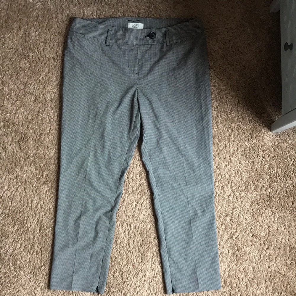 Bogo! Ann taylor loft petite Marisa houndstooth